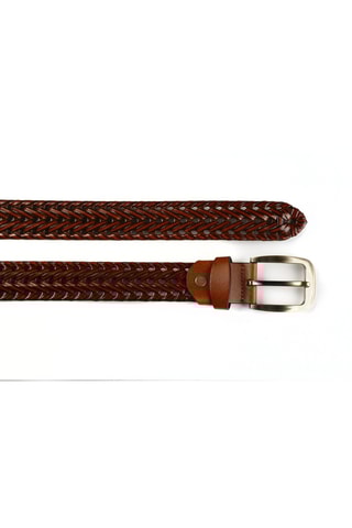 Ceinture en cuir - Camel