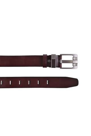 Ceinture en cuir - Marron