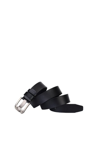 Ceinture en cuir - Noir