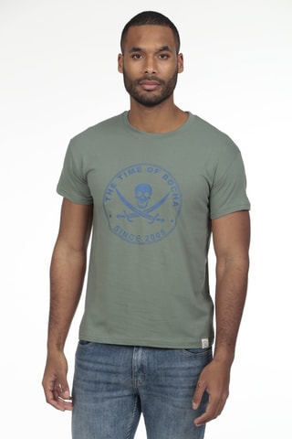 T-shirt regular - Vert