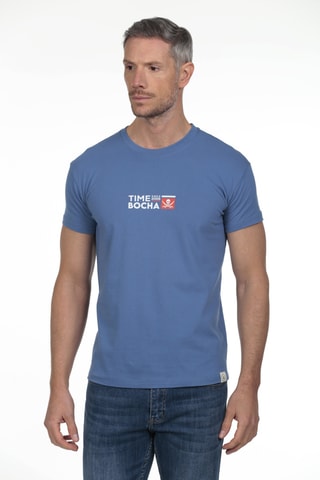 T-shirt regular - Bleu