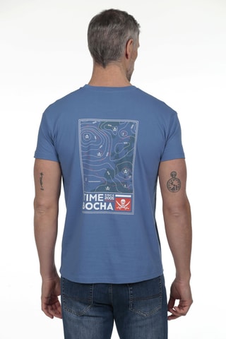 T-shirt regular - Bleu