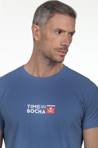 T-shirt regular - Bleu