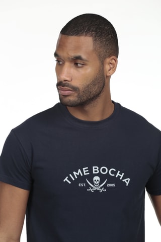 T-shirt regular - Bleu marine