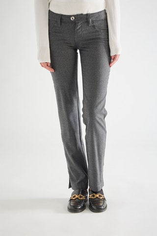 Wollen Broek Grijs
