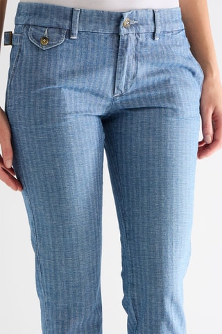 Linnen Broek - Lichtblauw