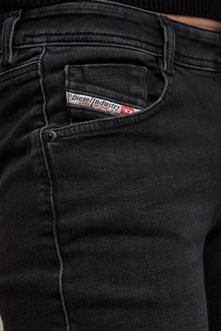 Jeans Slim 1969 D-Ebbey - Zwart