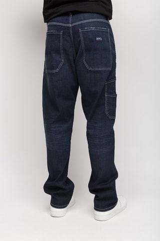 Jeans Straight New-Egan-Out - Marineblauw