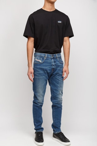 Jeans Slim 2019 D-Strukt - Marineblauw