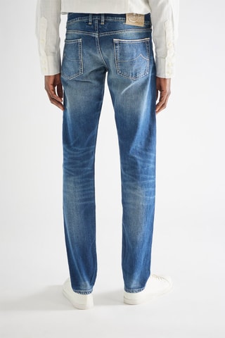 Jeans - Verwassen Blauw