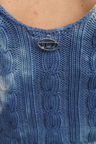 Crop Top Tie and Dye - Kobaltblauw