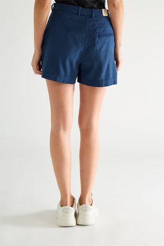 Short. Marineblauw