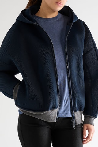 Jack met capuchon - Marineblauw