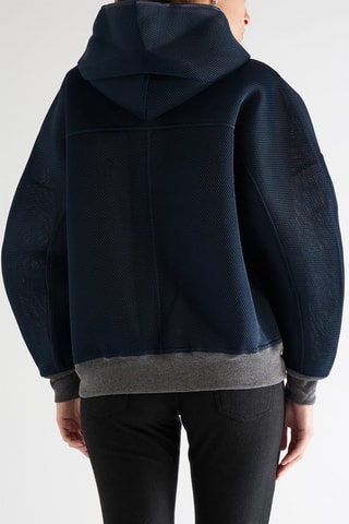 Jack met capuchon - Marineblauw