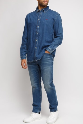 Jeansoverhemd - Marineblauw