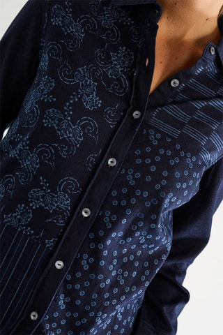 Blouse - Marineblauw