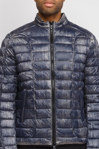 Gewatteerde Jas - Marineblauw