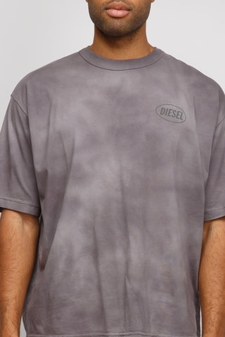 T-shirt Tie and Dye - Donkergrijs