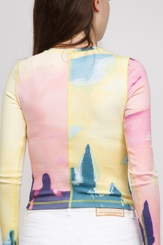 T-shirt Tie and Dye - Roze