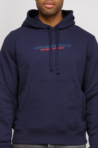 Sweater met Capuchon - Marineblauw