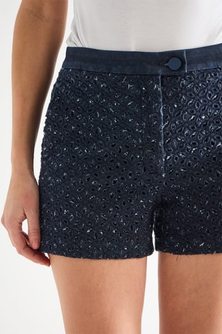 Short. Blauw