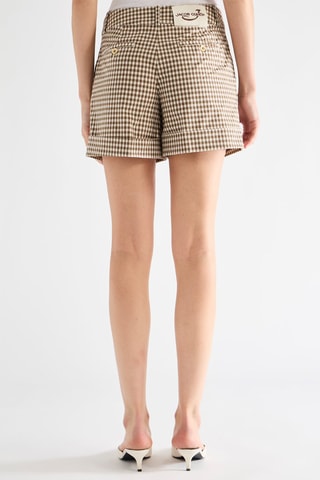 Short. Bruin en Beige