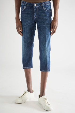 Driekwart Broek - Blauw