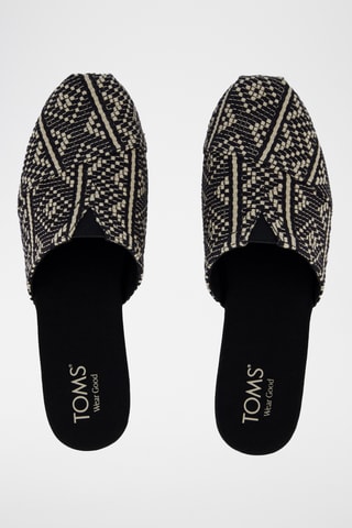 Ciabatte Alpargata Mule - Nero