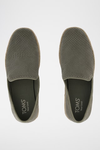 Espadrillas in pelle Santiago - Grigio