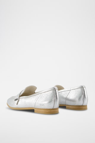 Mocassini in pelle Lynette - Argentato