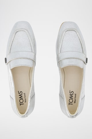 Mocassini in pelle Lynette - Argentato