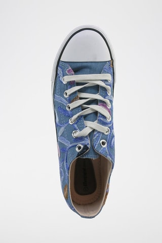 Sneakers in jeans - Blu