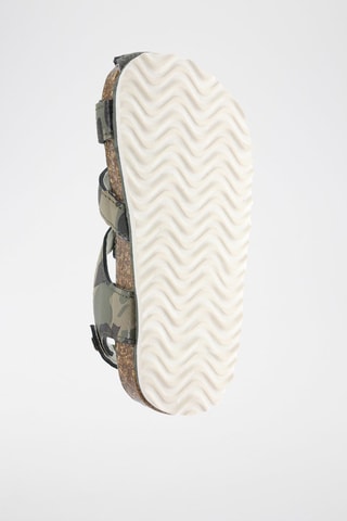 Sandali in jeans - Kaki