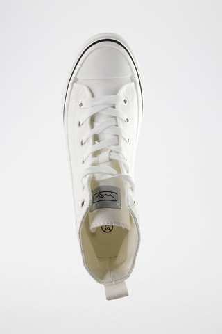 Sneakers alte platform - Bianco