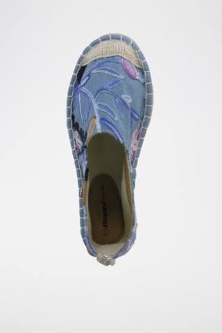 Espadrilles en jean Bleu - Bleu