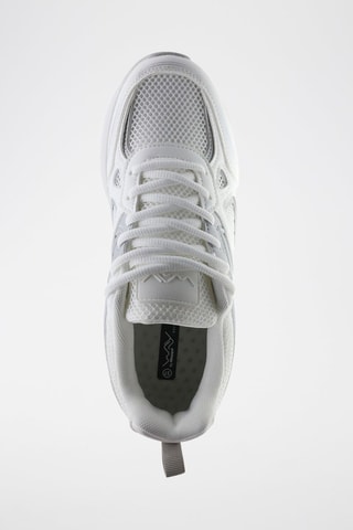 Sneakers - Bianco e argentato