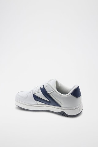 Sneakers in pelle - Bianco e navy
