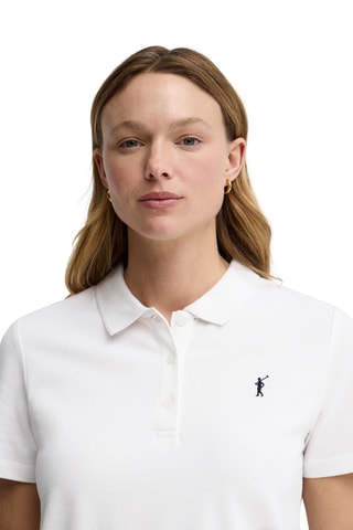Polo regular - Blanc
