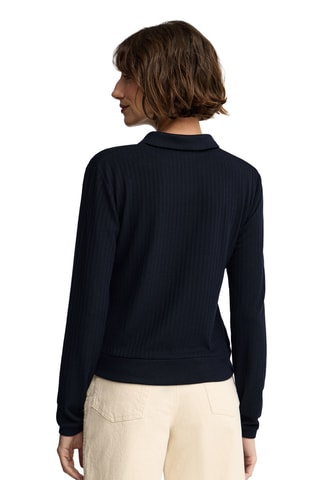 Polo regular - Bleu marine