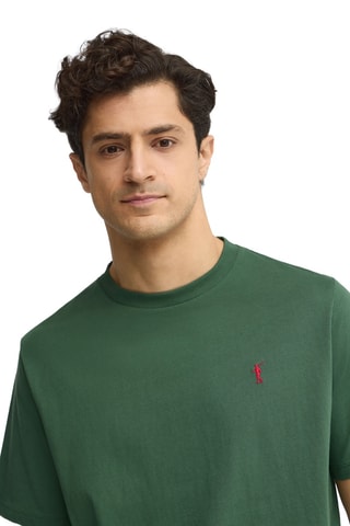 T-shirt Regular - Donkergroen