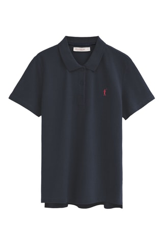 Polo regular - Bleu marine