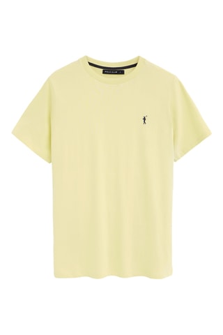 T-shirt Regular - Lichtgeel