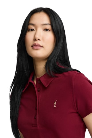 Polo slim - Bordeaux