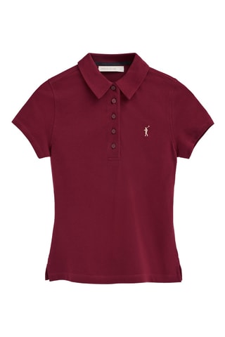 Polo slim - Bordeaux