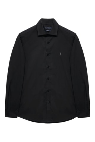Chemise slim - Noir