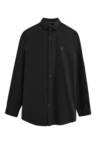 Chemise slim - Noir