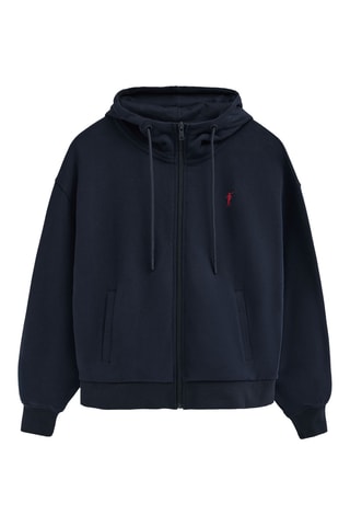 Sweat à capuche - Bleu marine