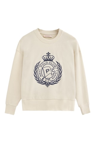 Sweat - Blanc et bleu