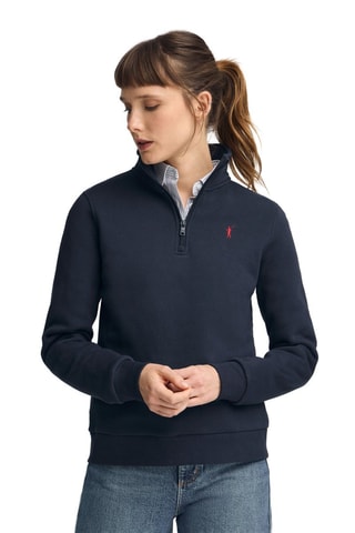 Sweat - Bleu et rouge