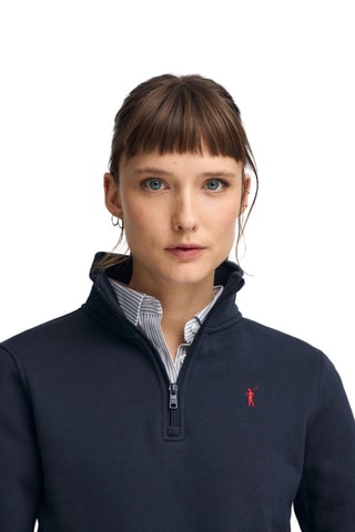 Sweat - Bleu et rouge